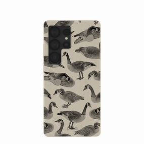 Scratch Proof Sporty Design London Fog Canadian Geese Samsung Galaxy S25 Ultra Case