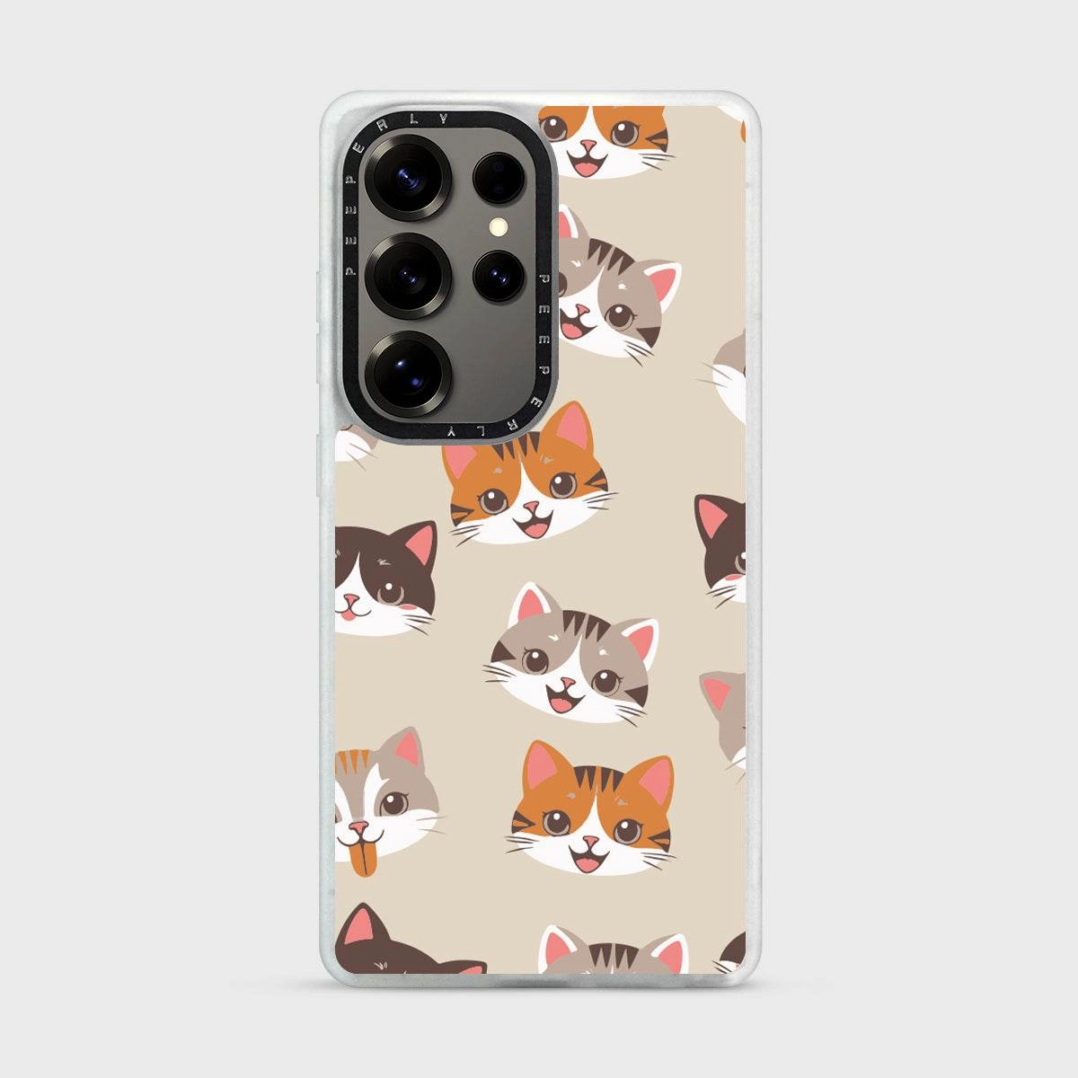 Clear Back Pretty Kitty Signature