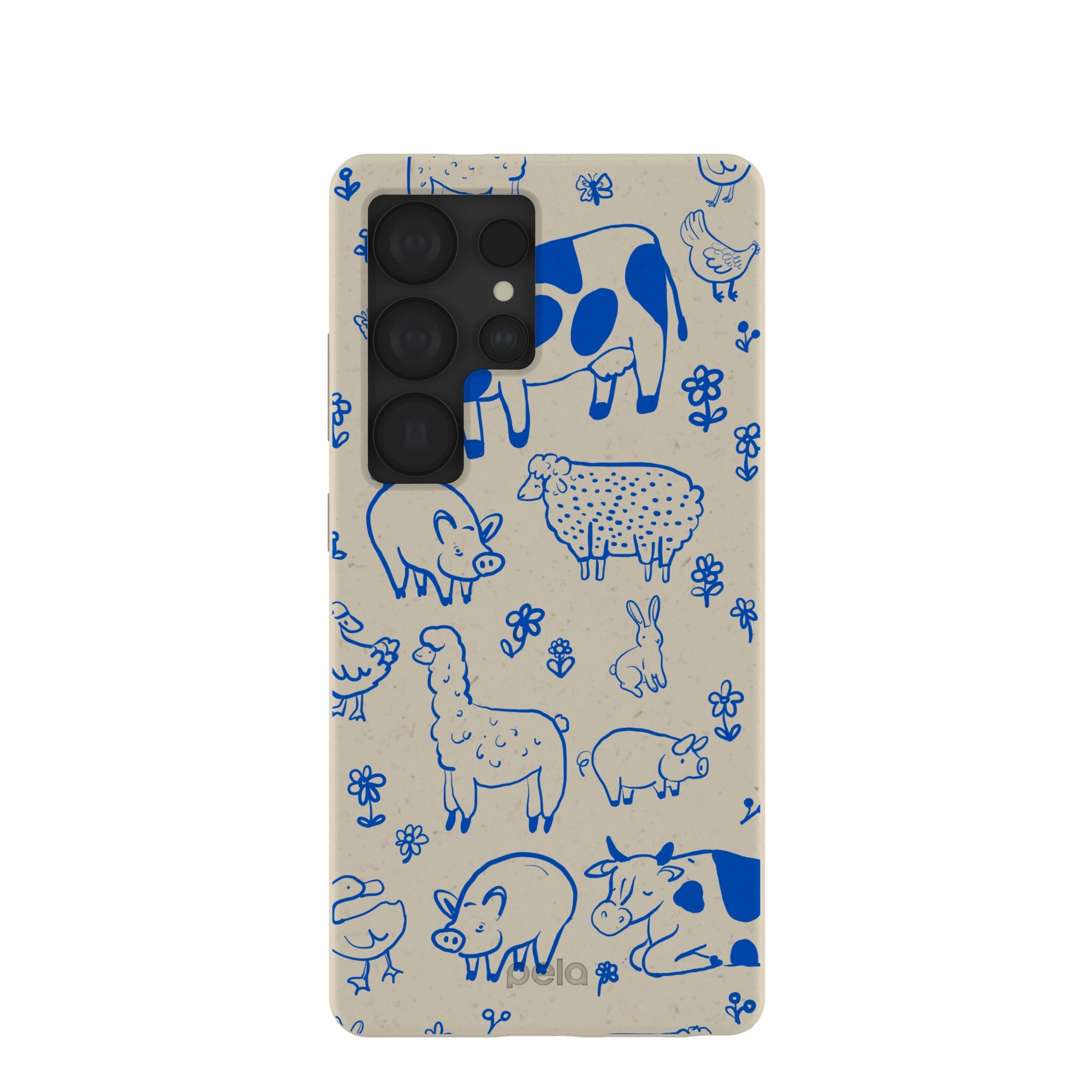 Grip Layer Water shield London Fog Happy Farmyard Samsung Galaxy S25 Ultra Case