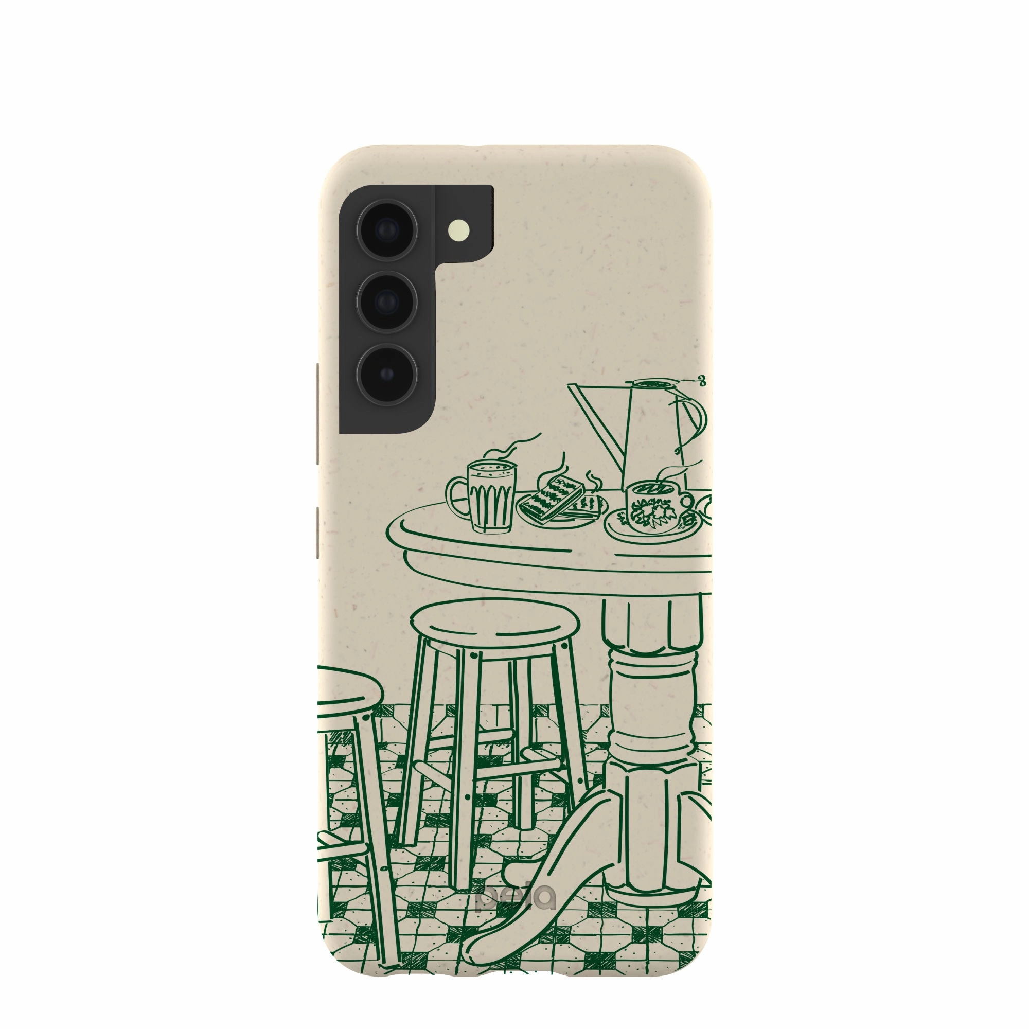 Flexible Edge Texture London Fog Brunch Samsung Galaxy S22 Case