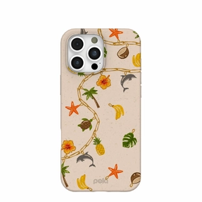 Urban Design Seashell Island Charms iPhone 16 Pro Max Case