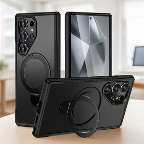 Glacier Shield Ring Stand Case Protective Frame Design Smooth Edge Design