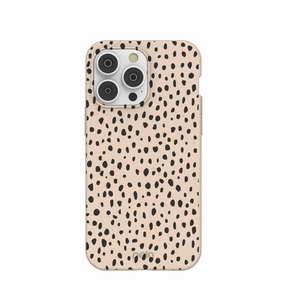 Ultra Thin Rugged Grip Seashell Cheetah iPhone 14 Pro Max Case