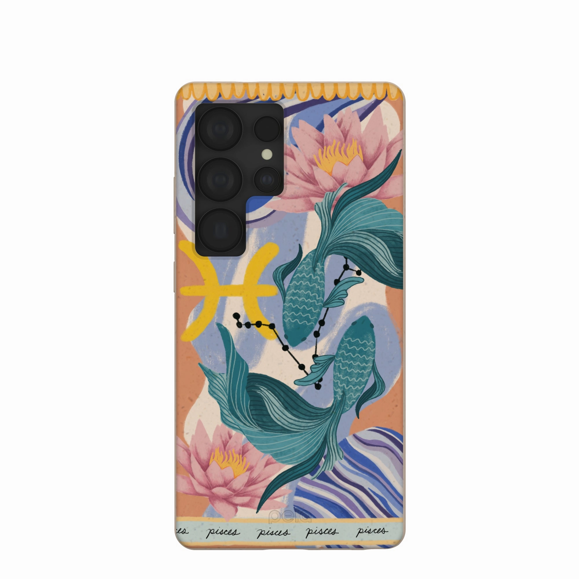 Matte Coating Comfort Feel Seashell Pisces Fish Samsung Galaxy S25 Ultra Case