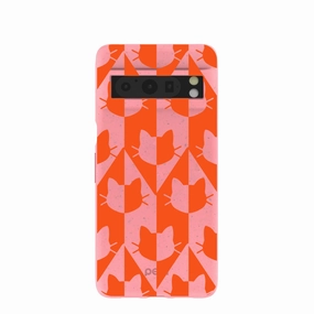 Durable Texture Layer Bubblegum Pink Purr Google Pixel 8 Pro Case