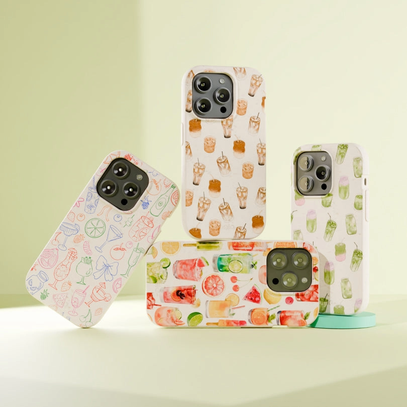 Vibrant Finish Seashell Happy Hour iPhone 17 Pro Max Case