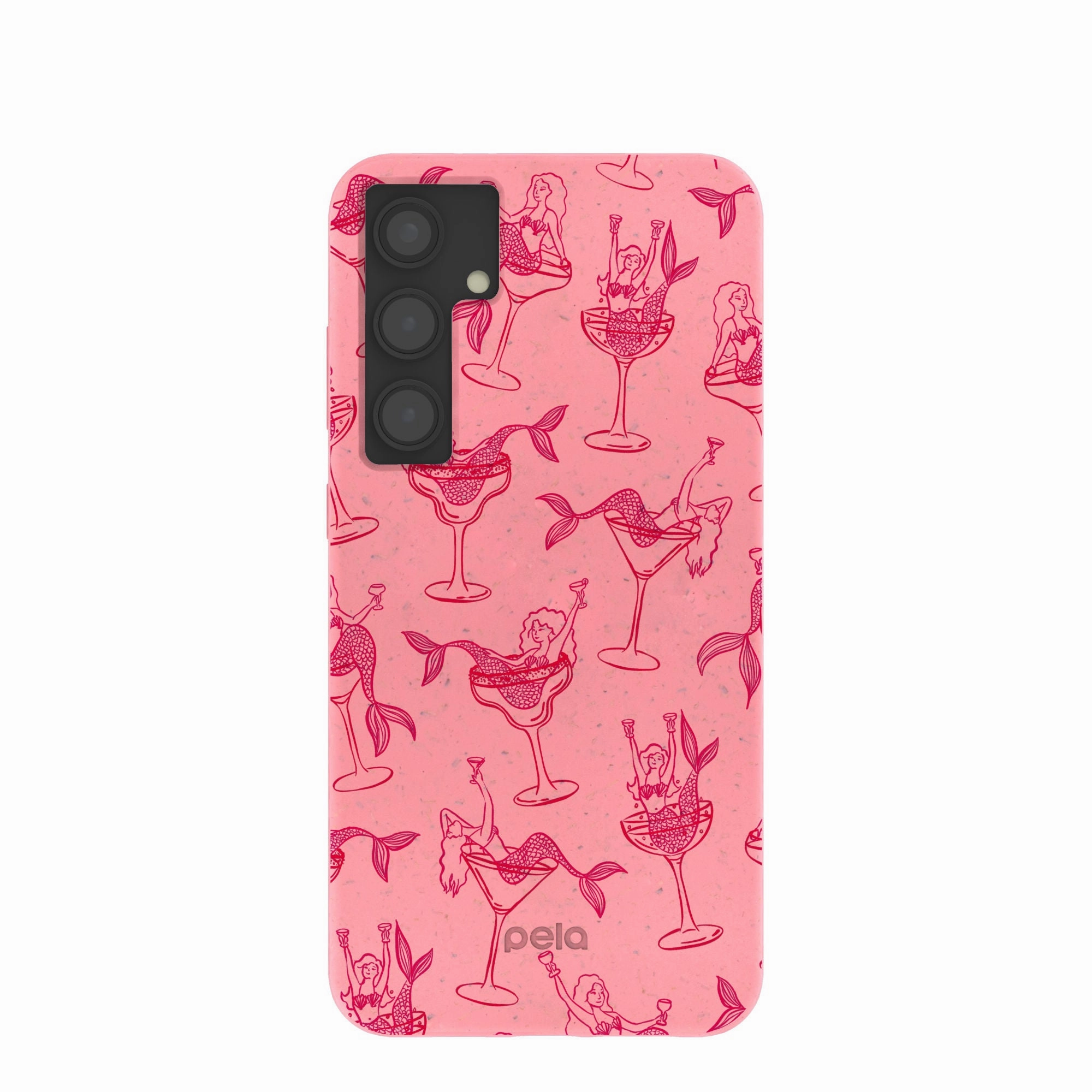 Fashion Touch Bubblegum Pink Mermaid Cocktail Samsung Galaxy S24 (Plus) Case