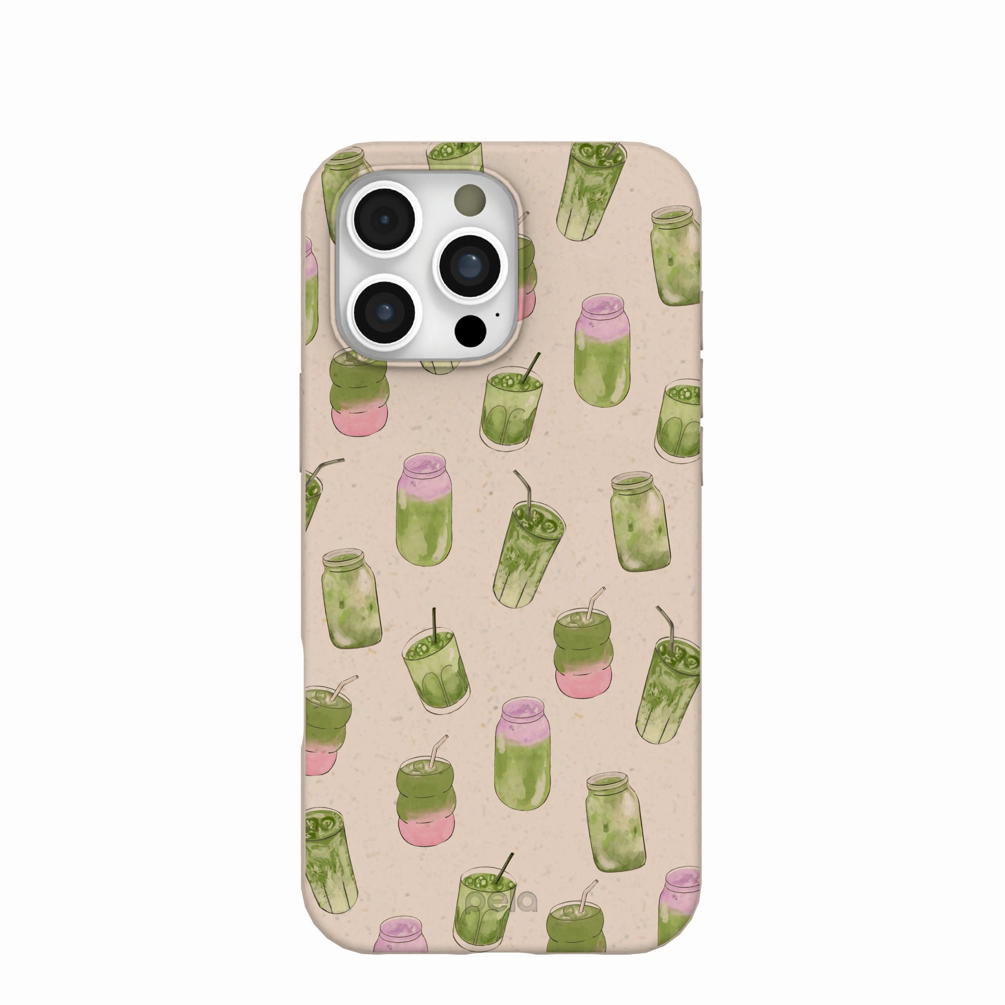 Seashell Matcha Love iPhone 16 Pro Max Case Protective Layer