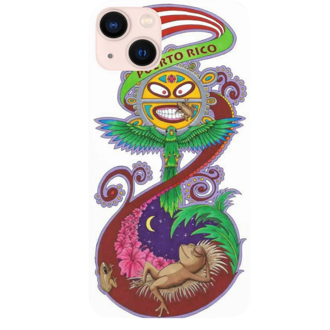 Elegant Craft Puerto Rico Fauna - UV Color Printed Phone Case