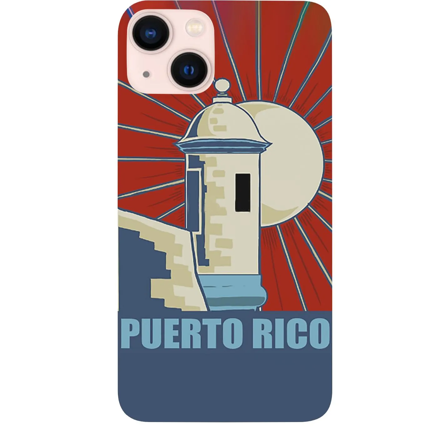 Puerto Rico Stamp - UV Color Printed Phone Case Matte Build