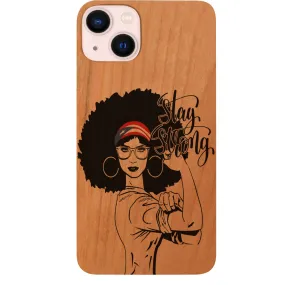 Durable Build Matte Shield Puerto Rico Strong Girl - UV Color Printed Phone Case