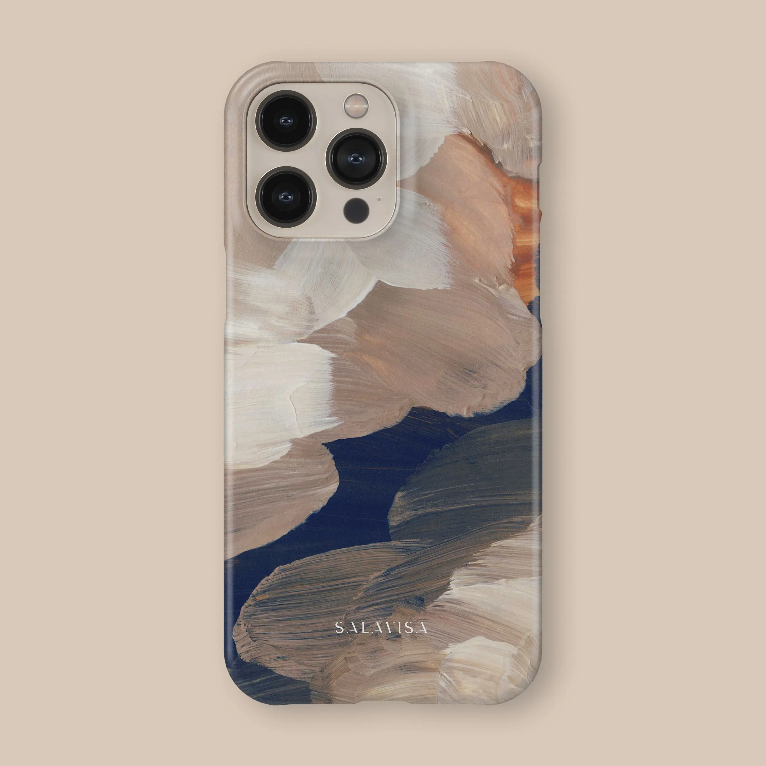 Durable Grip Colorful Accent Pure Canvas Phone Case