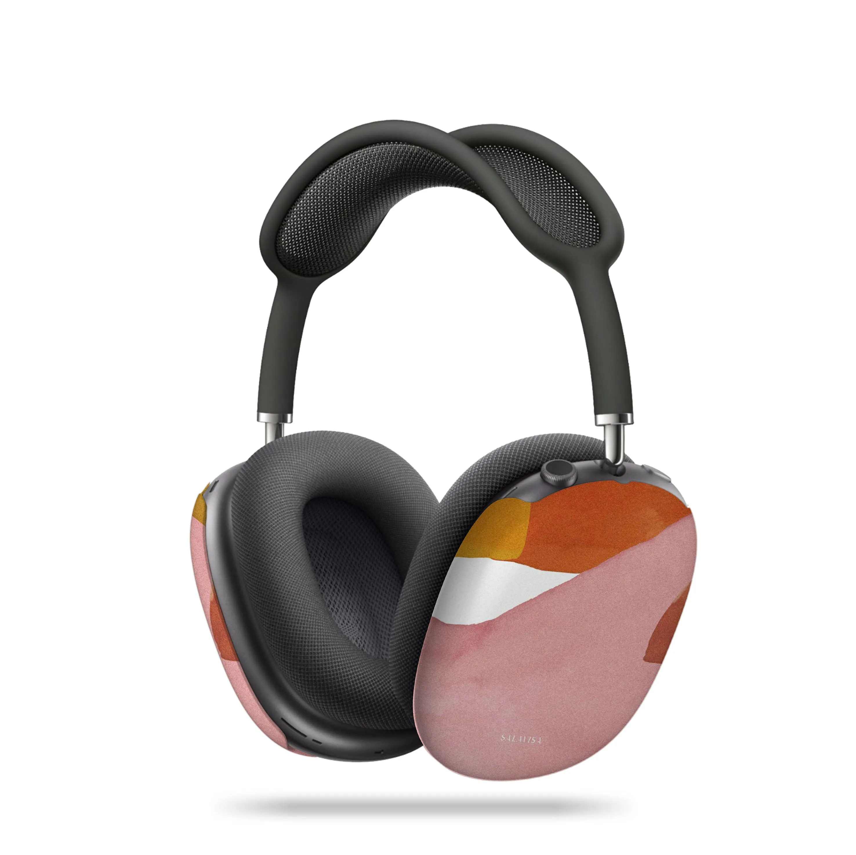 wireless earbuds sports protector portable protective case Pure Pink Watercolor AirPods Max Case