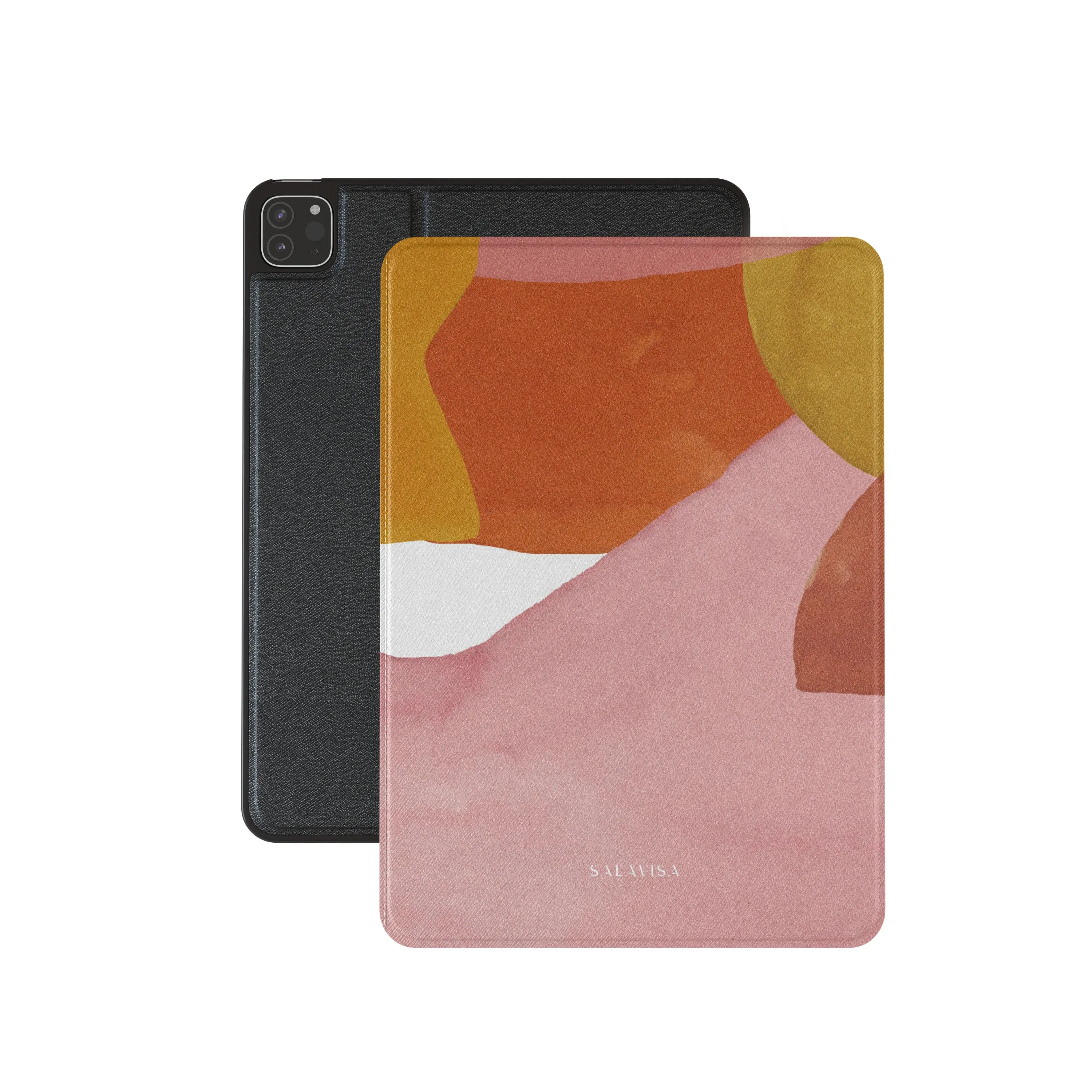 creative sketch pad case Pure Pink Watercolor iPad Case