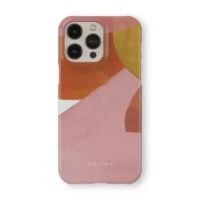 Durable Coating Pure Pink Watercolor Phone Case