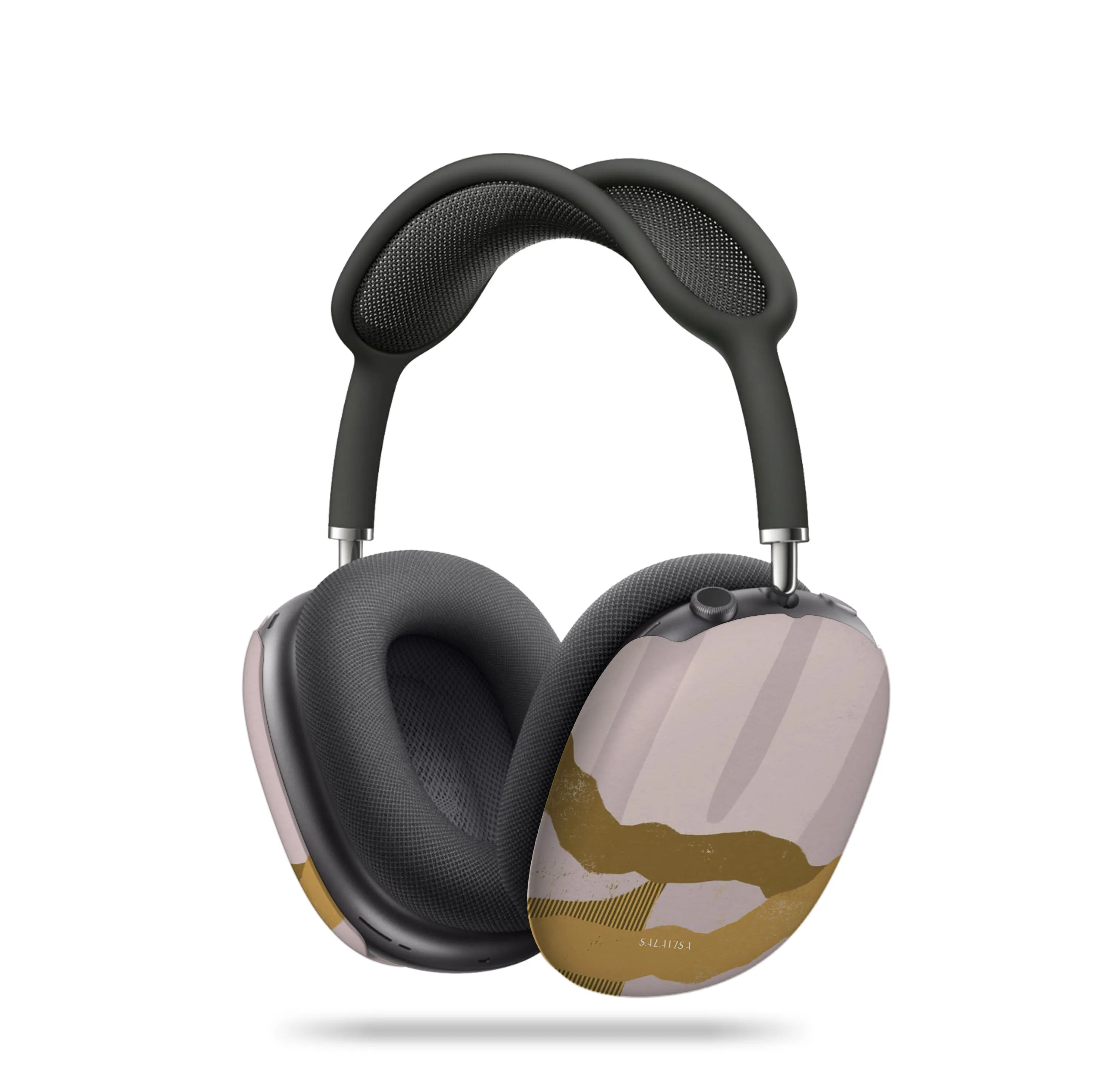 Purple Organic AirPods Max Case Slim Rubber Shell Durable Travel Case