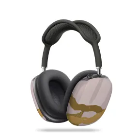 Purple Organic AirPods Max Case Slim Rubber Shell Durable Travel Case