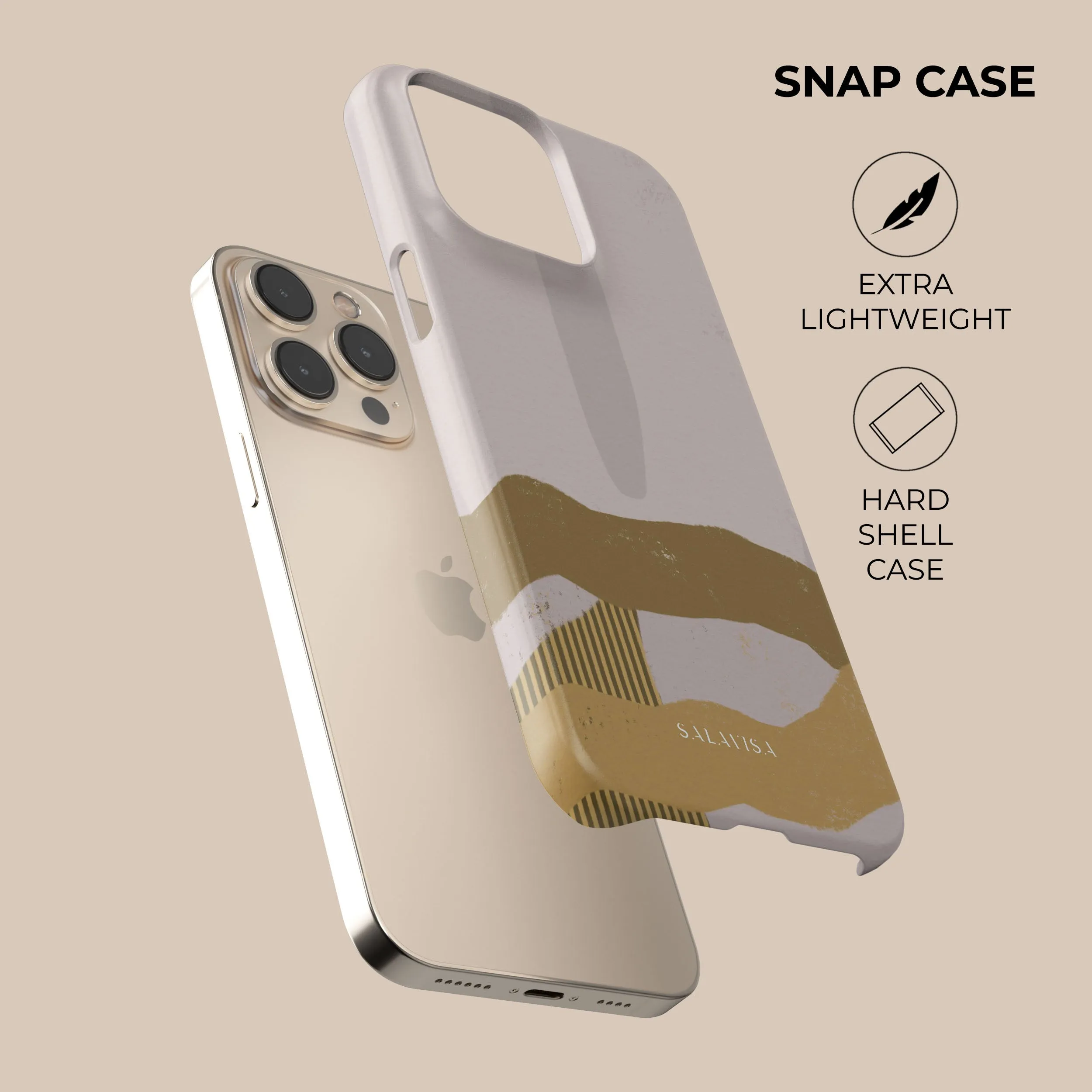 Comfort Design Layer Rugged Frame Purple Organic Phone Case