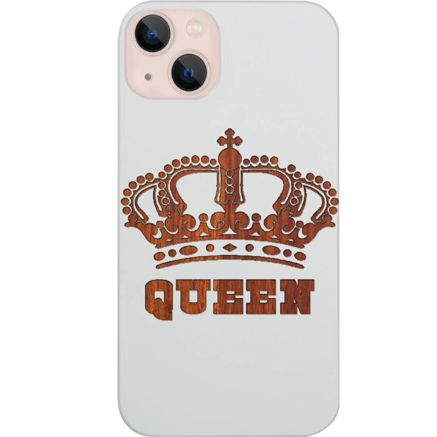 Queen - Engraved Phone Case Smooth Edge Design Luxury Coating