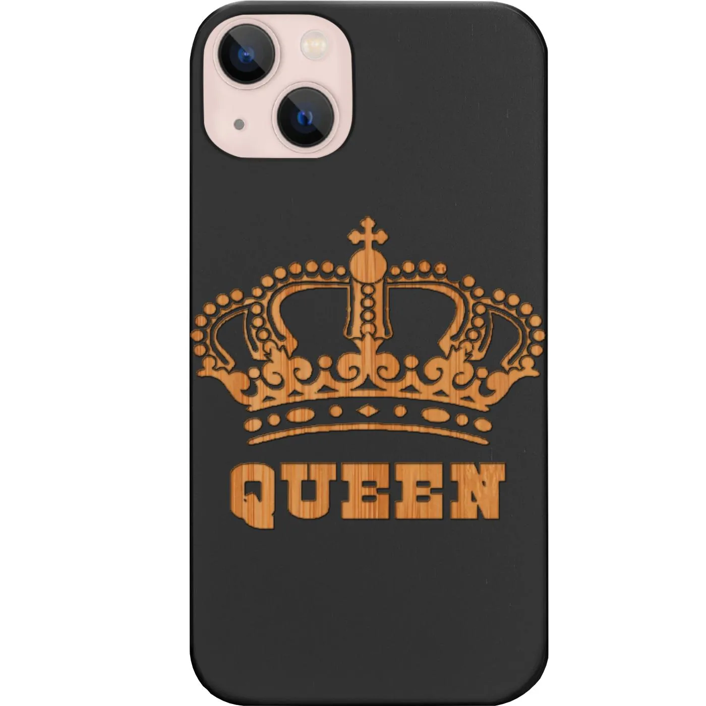 Hybrid Pattern Queen - Engraved Phone Case