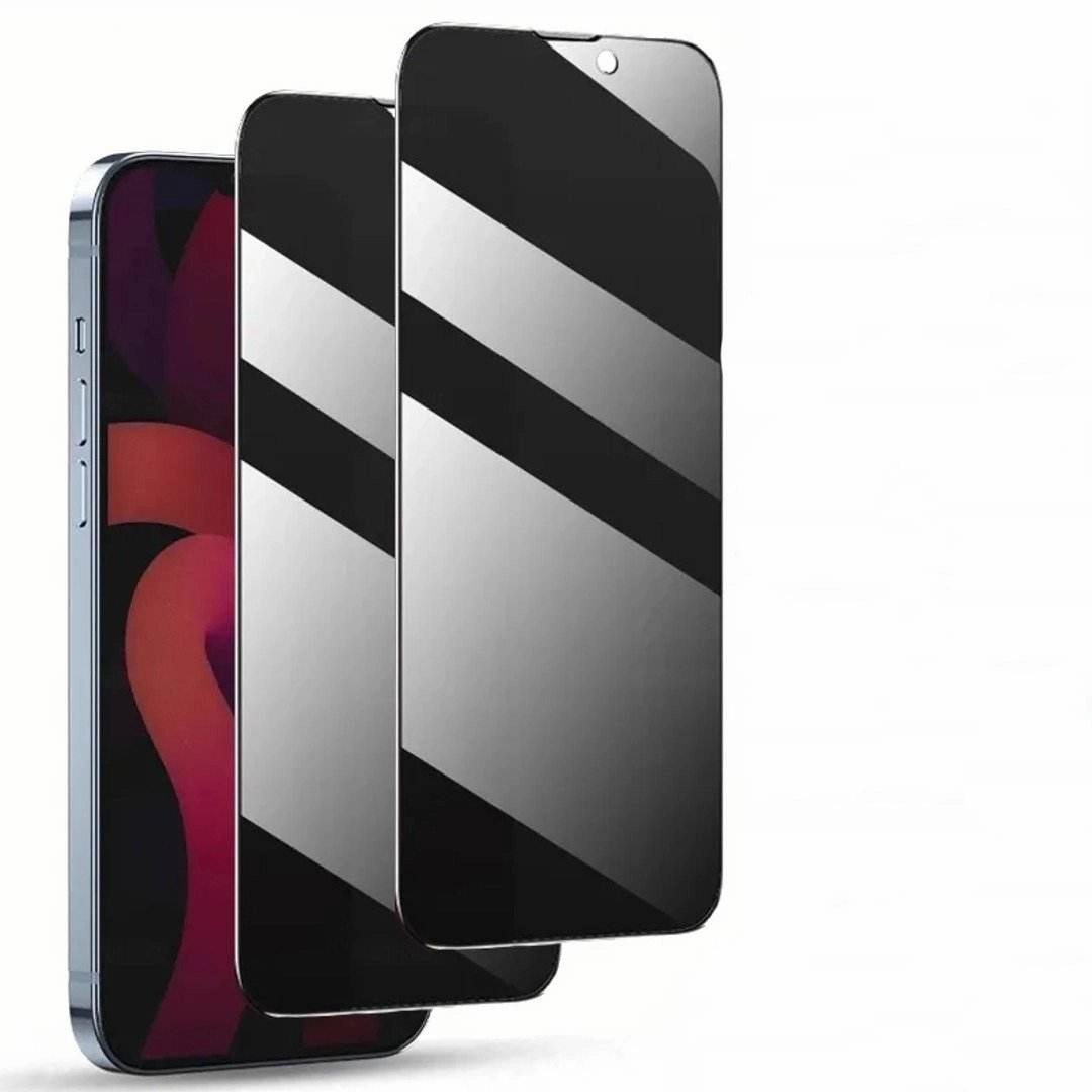iPhone 15 Series Privacy Tempered Glass [ Anti- Spy Glass] Durable Finish Layer