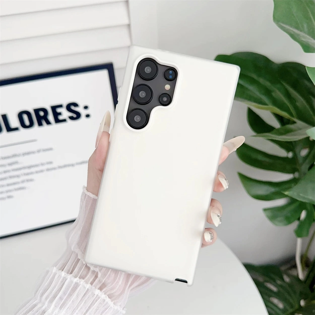 Smoky Quartz Cloud Armor Case Soft Feel Color Accent