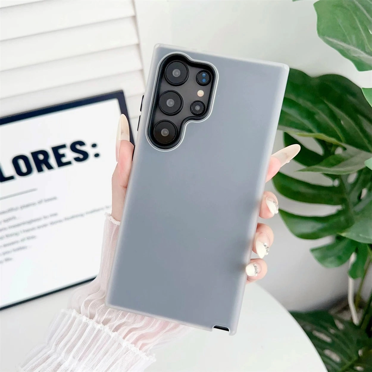 Fashion Look Smoky Quartz Cloud Armor Case