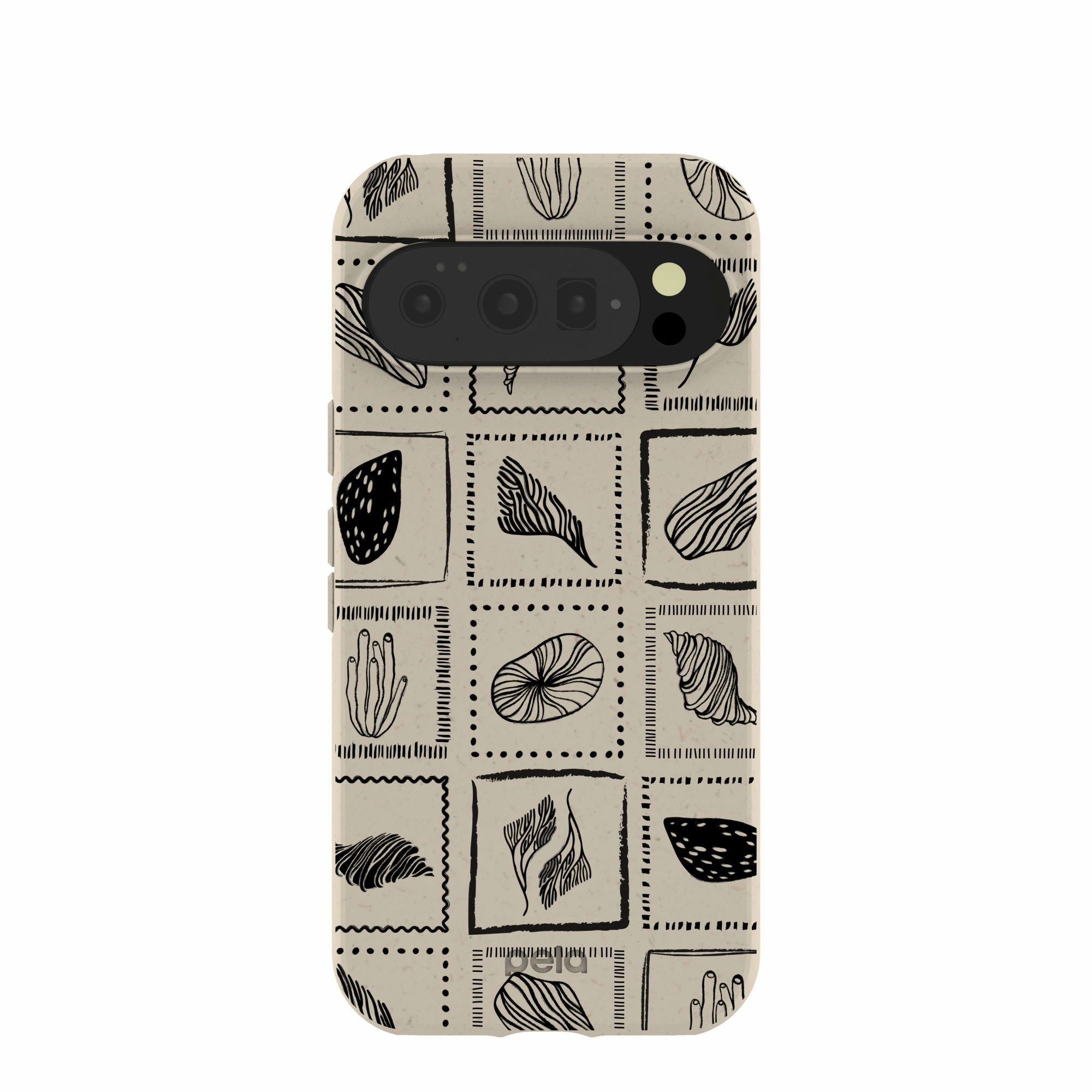 London Fog Coral Tiles Google Pixel 10/10 Pro Case Modern Texture Build