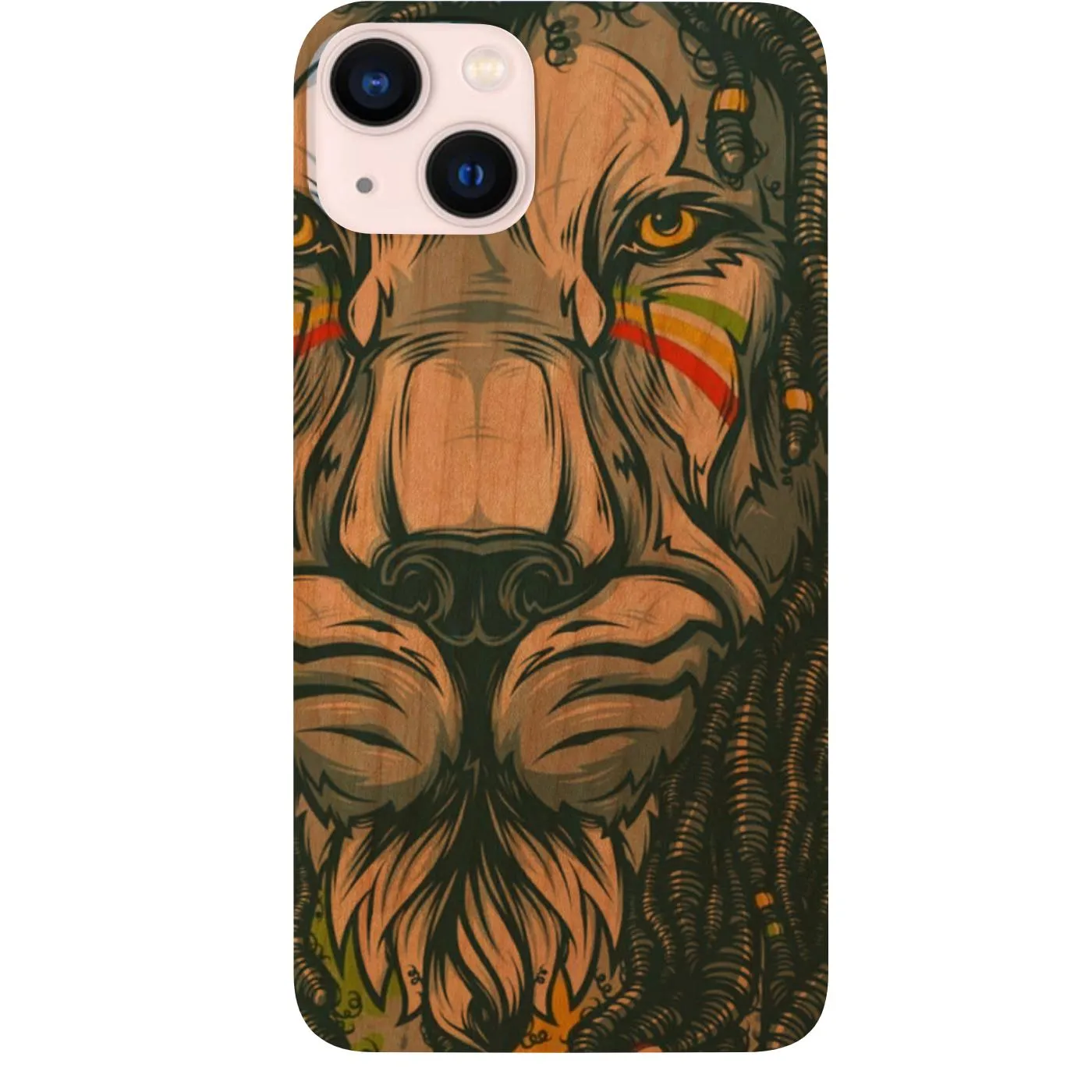 Subtle design Protective Shell Design Rasta Lion - UV Color Printed Phone Case