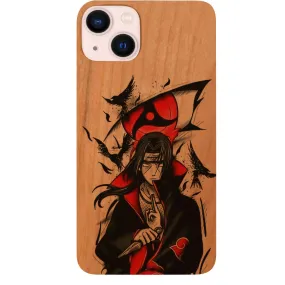 Itachi Mangekyou Sharingan - UV Color Printed Phone Case Flexible Protection Smooth Layer Texture