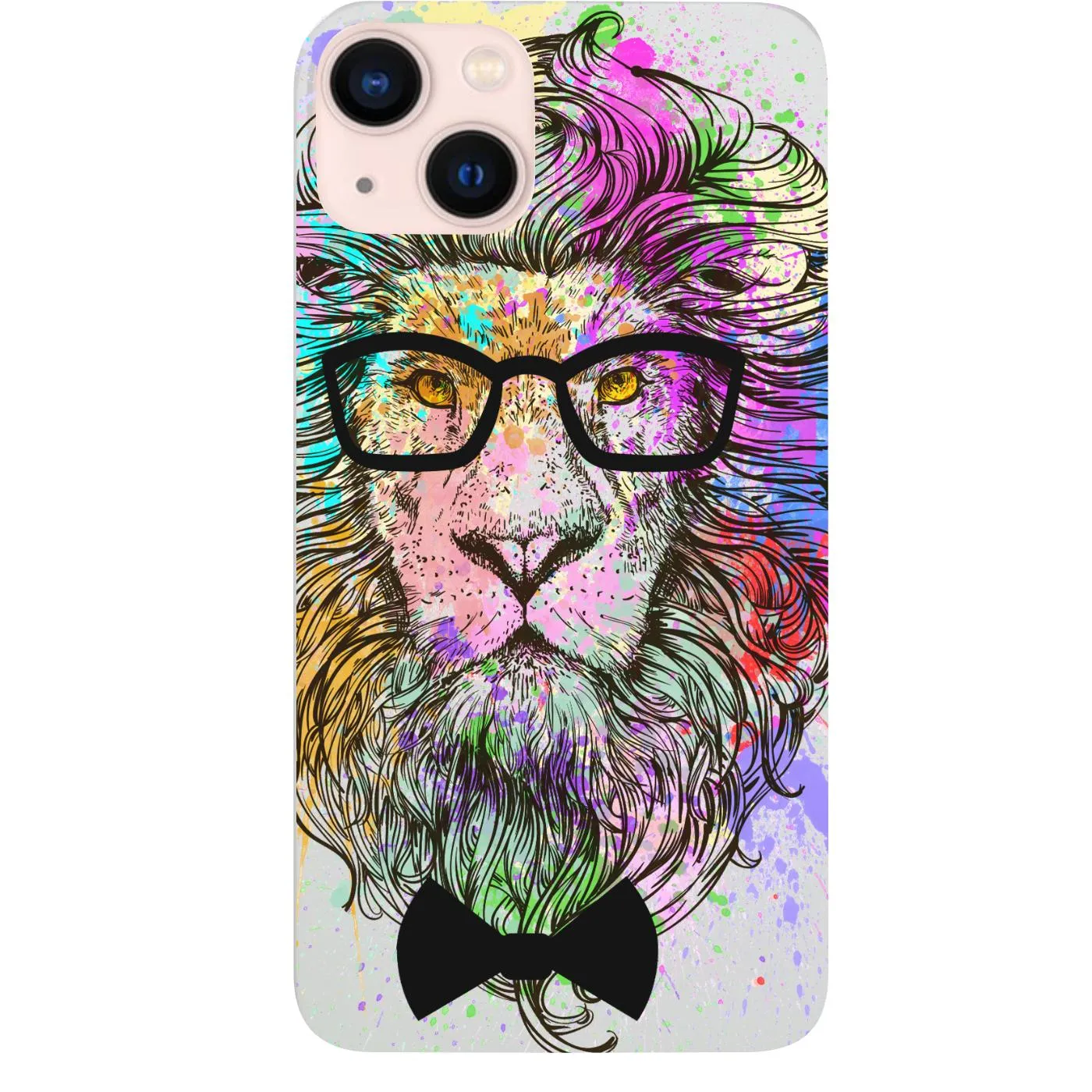 Affordable option Hipster Lion - UV Color Printed Phone Case