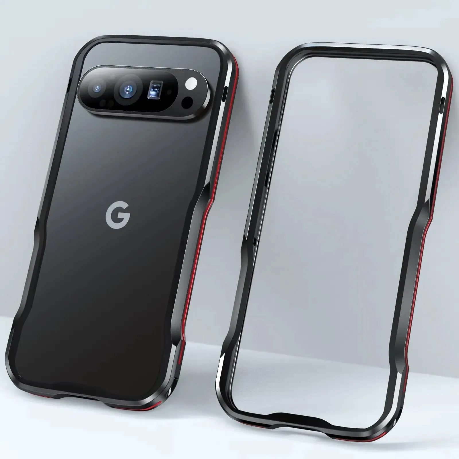 Frame Shield Metal Bumper Case - Google Smooth Design