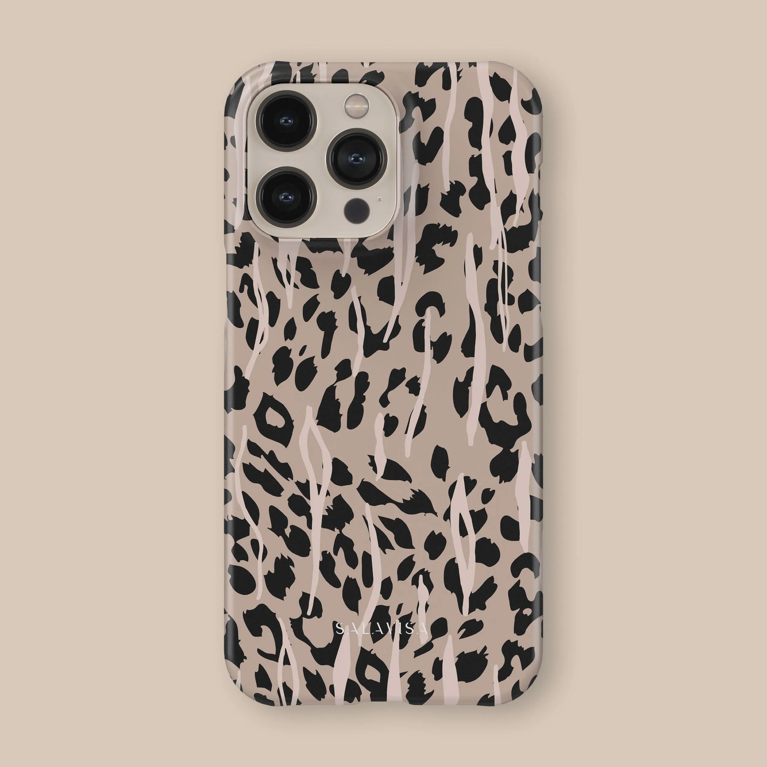 Leopard Skin Phone Case Minimal Protection Stylish Surface Design