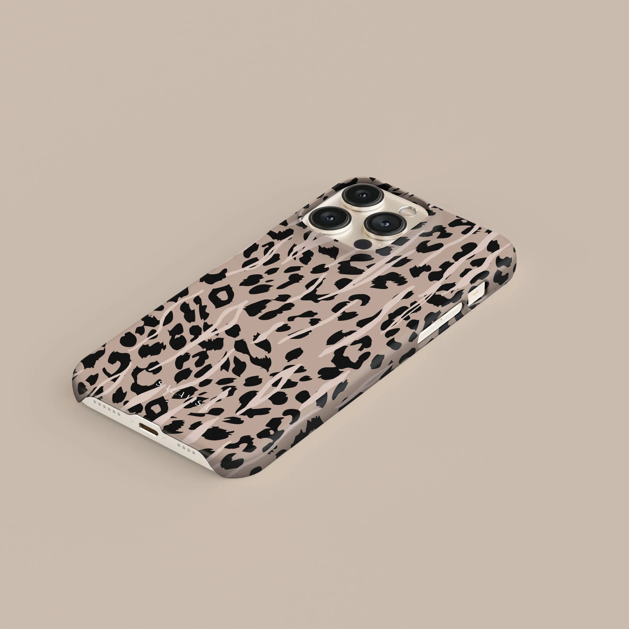 Soft Surface Leopard Skin Phone Case