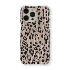 Leopard Skin Phone Case Smooth Texture Pattern Strong Surface
