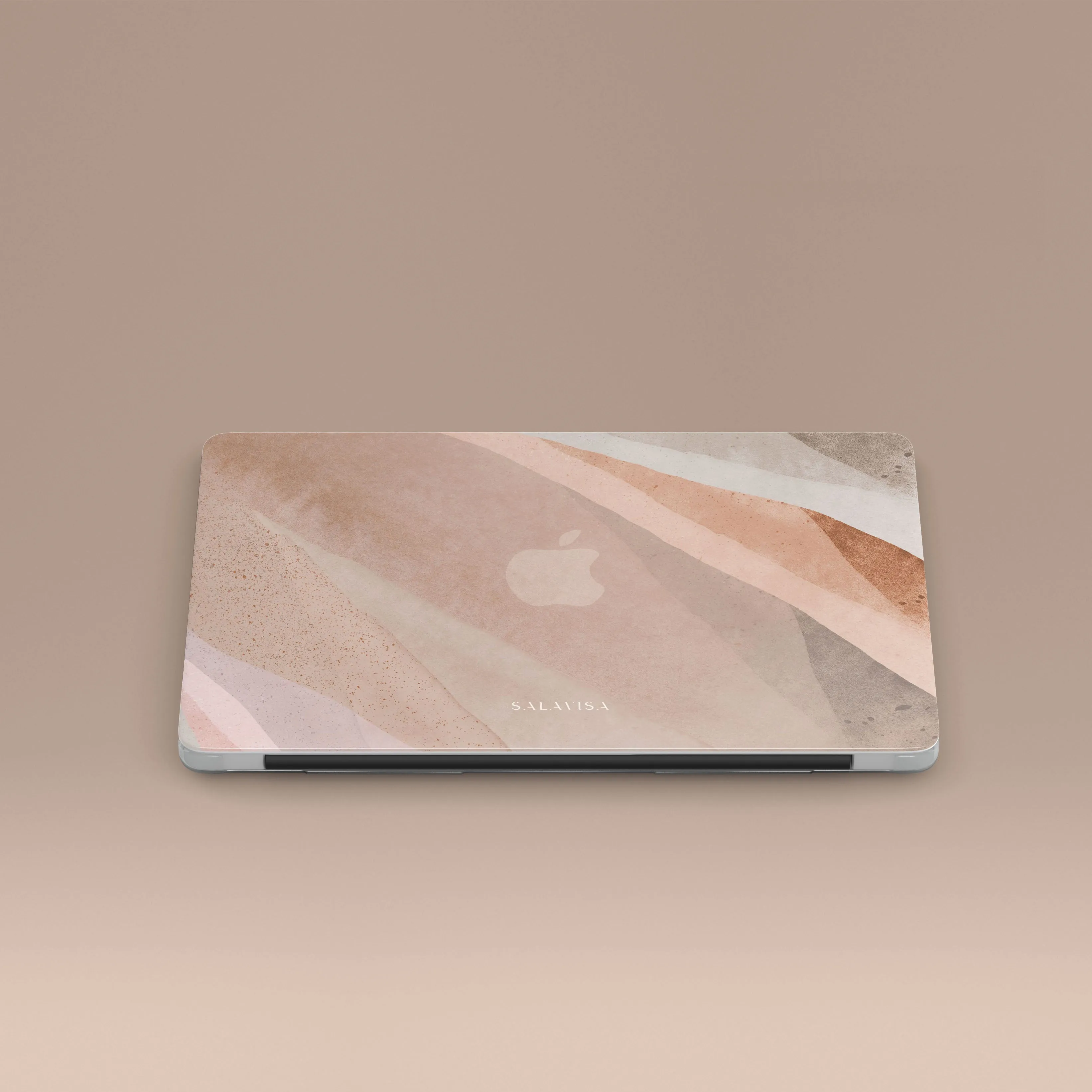 Travel Accessory Pink Rocks MacBook Case