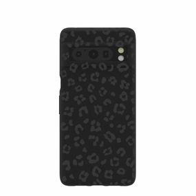 Simple Style Black Night Leopard Google Pixel 8 Pro Case