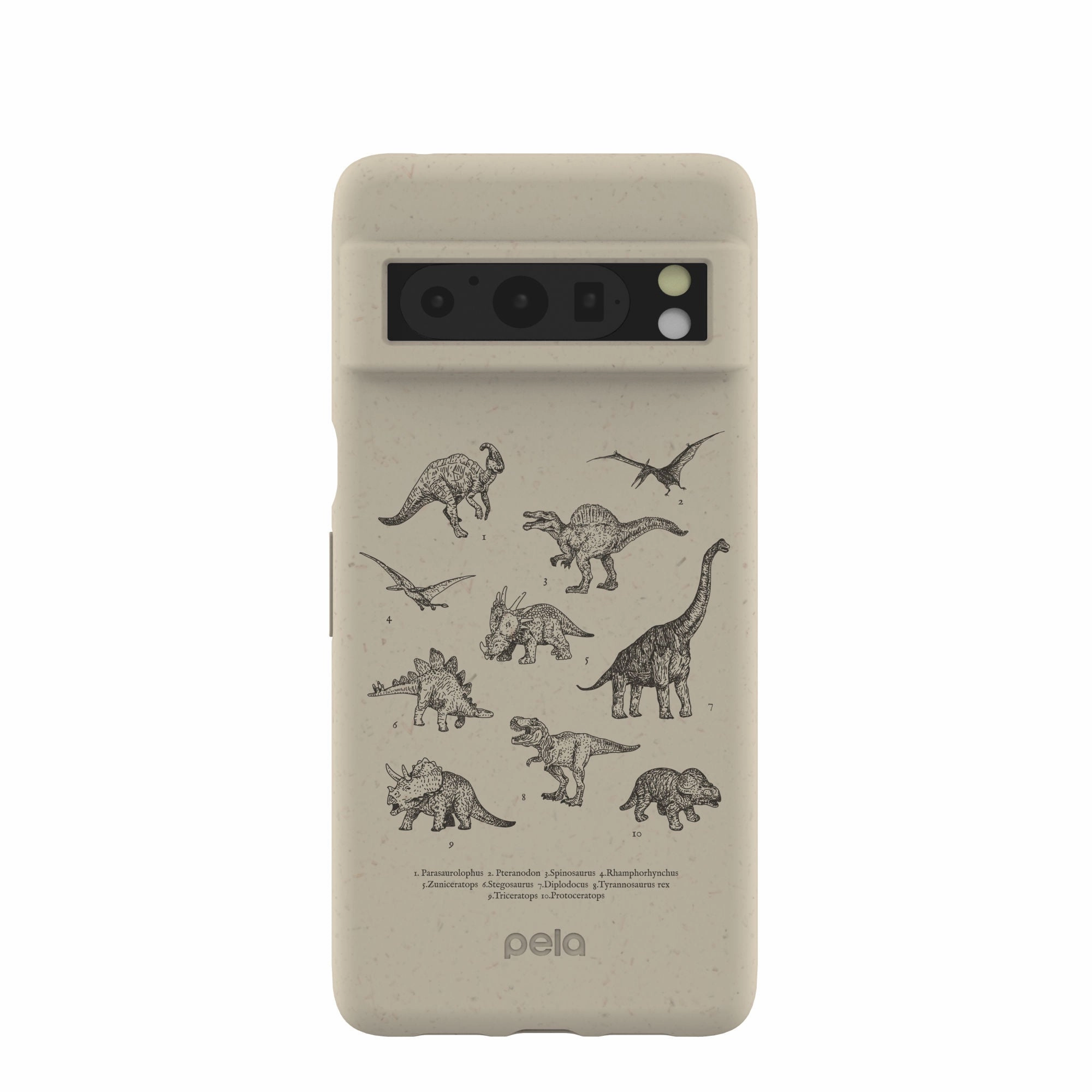 Soft Finish Layer London Fog Dinosaurology Google Pixel 8 Pro Case