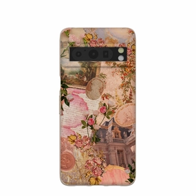 Seashell Rococo Romance Google Pixel 8 Pro Case Handcrafted Design Flexible Pattern Layer