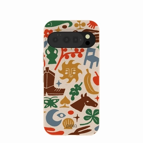 Smooth Design Seashell Junk Drawer Google Pixel 10/10 Pro Case