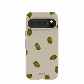 Soft Feelings Minimal Feel London Fog Olive Party Google Pixel 10/10 Pro Case