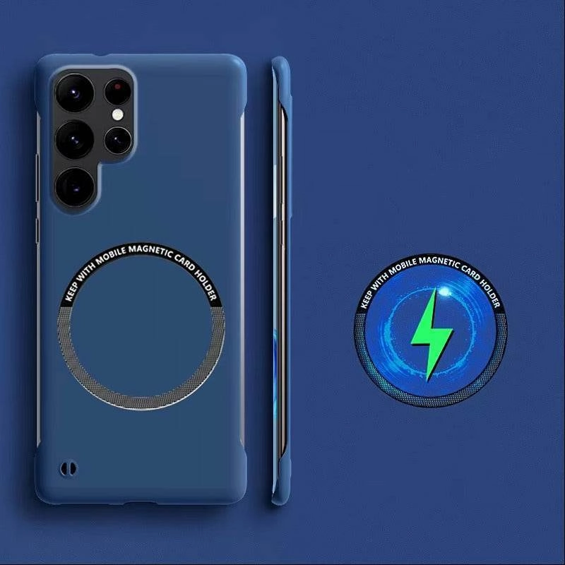 Galaxy S Series Magna Guard Borderless Magnetic Case Rugged Frame Vivid Finish