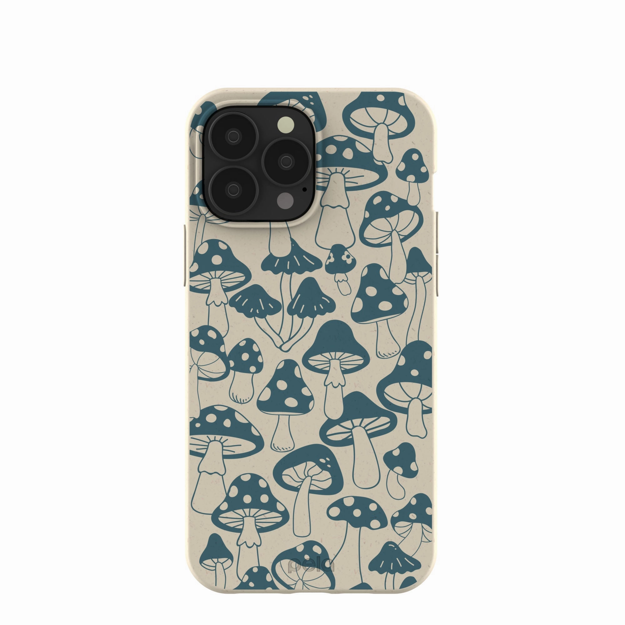 Screen Bumper Soft Layered Design London Fog Mushroom power iPhone 13 Pro Max Case