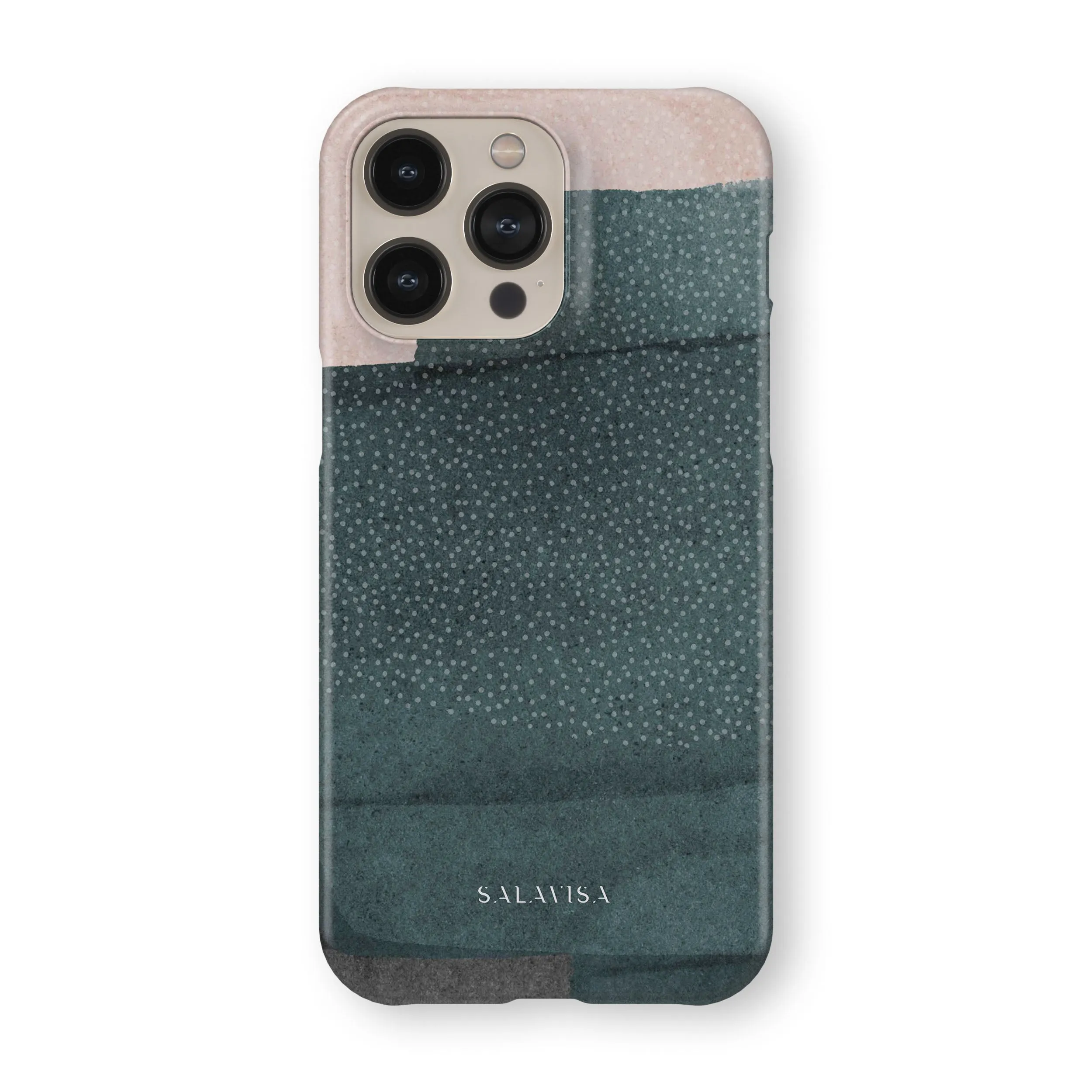Aura Green Phone Case Hard Edge Lightweight Shell