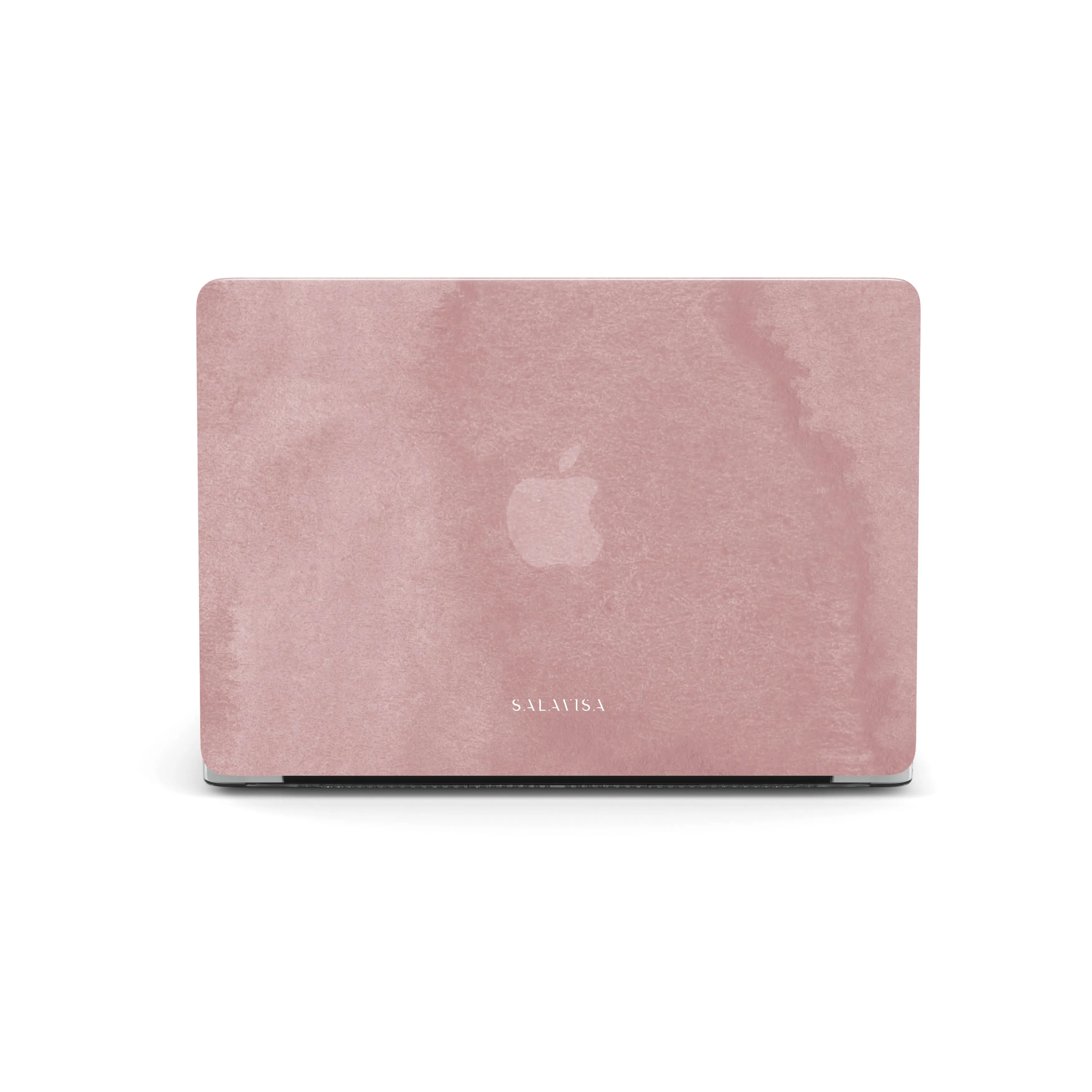 Rose Pink Watercolor MacBook Case Water shield
