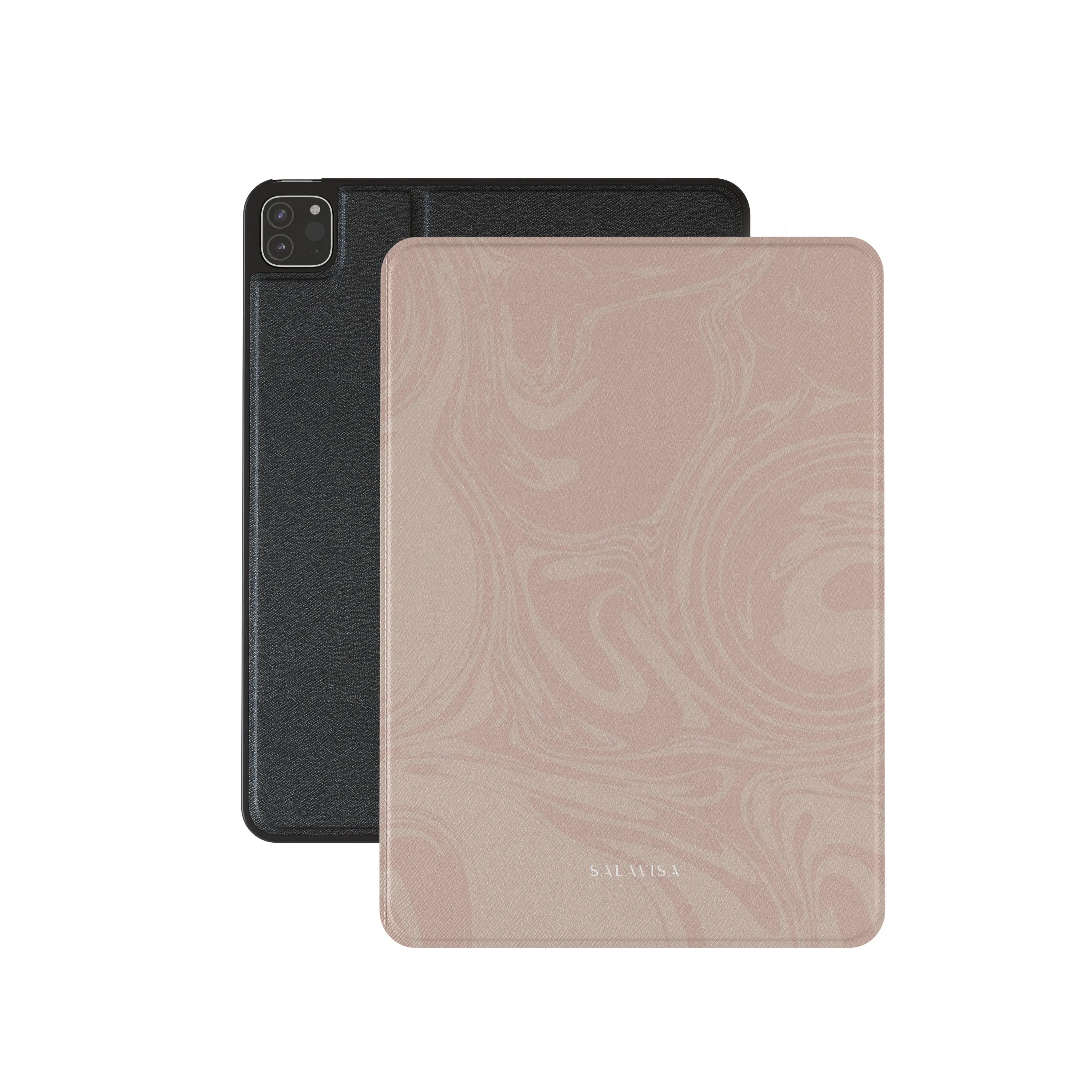 Rose Swirl iPad Case protective cushion folio ultra slim magnetic case