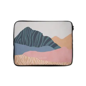 Elegant Pattern Design Pale Tranquility Laptop Sleeve