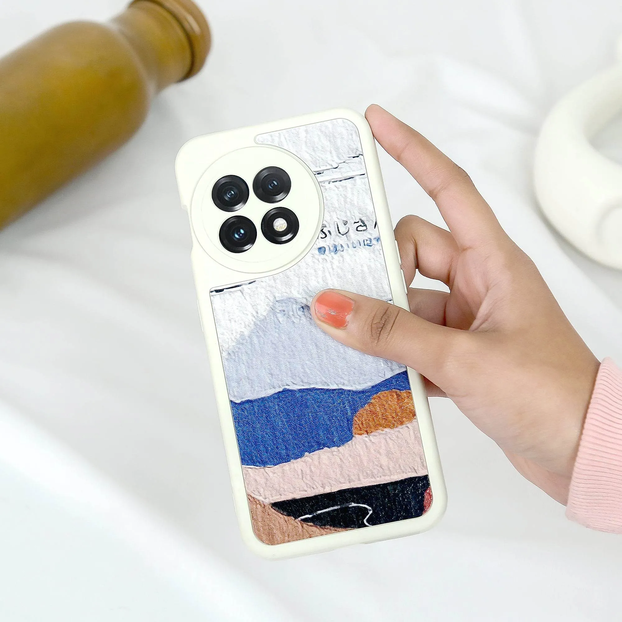 Student Friendly Glossy surface Majestic View Oil Painting Phone Case - OnePlus