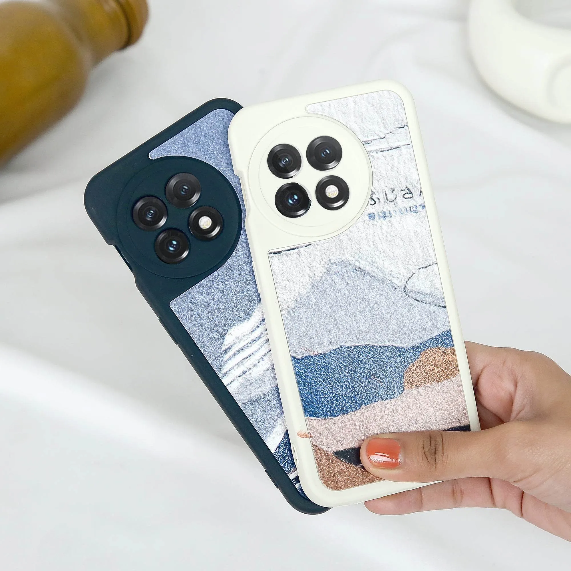 Modern Build Soft Surface Majestic View Oil Painting Phone Case - OnePlus