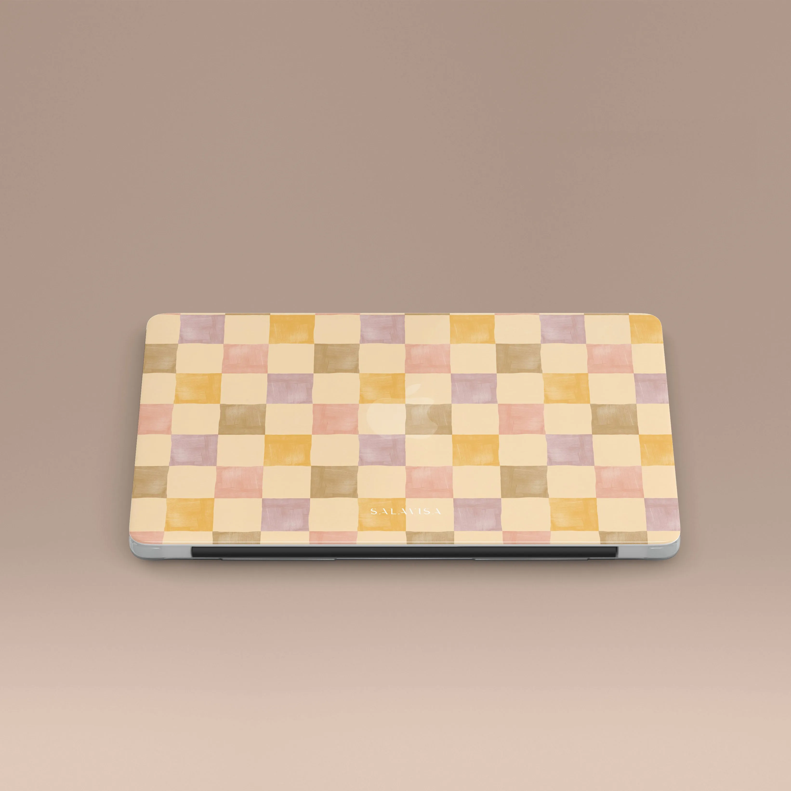 Smooth Shape Pale Paradise MacBook Case